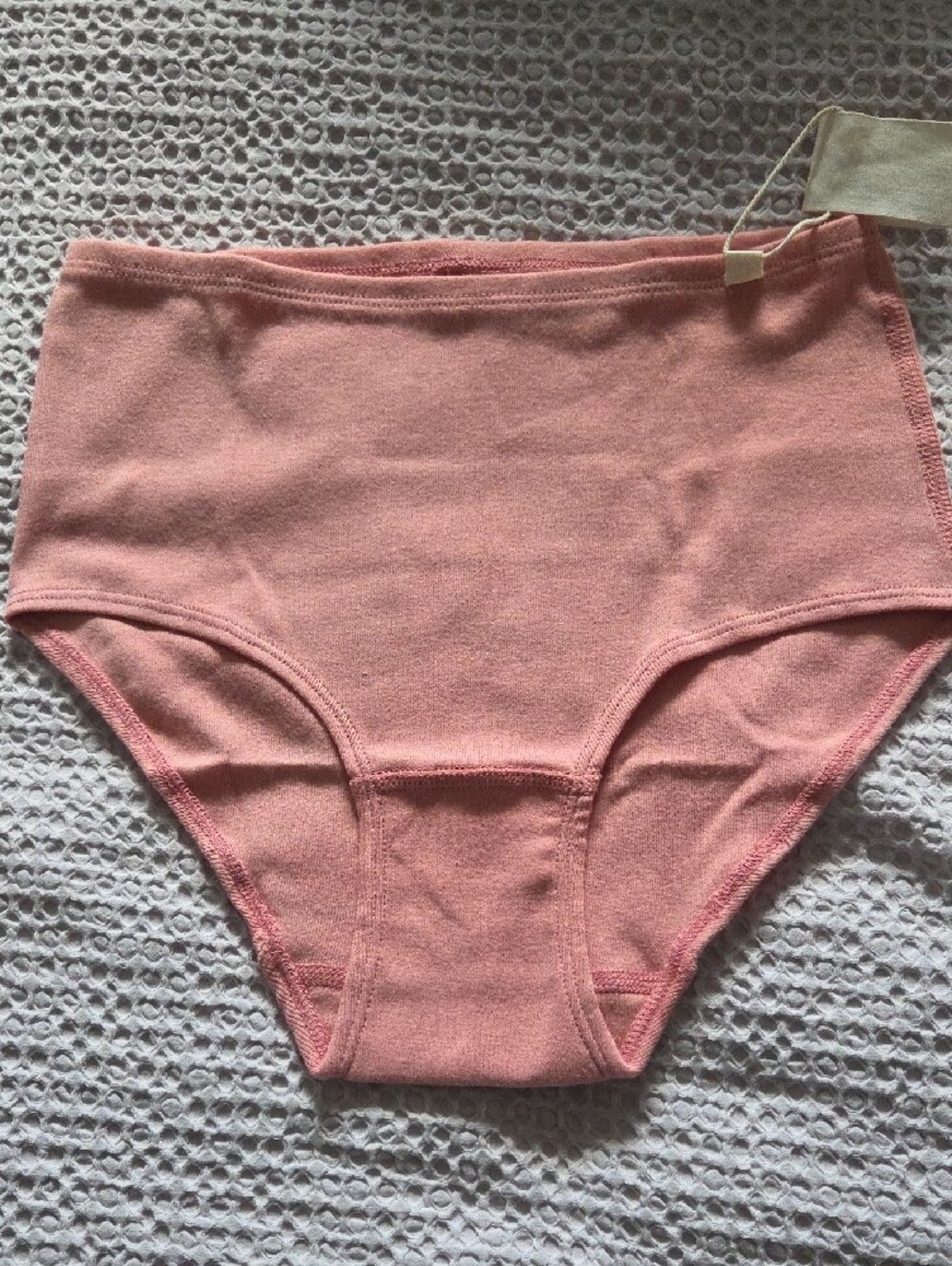Womens Classic Brief - Natural, Plant Dyes - 100% Organic Cotton (2 pack) NWT - Picture 4 of 4